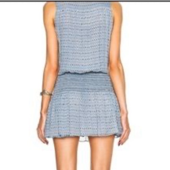 Ulla Johnson Printed Blue Silk Melilla Dress Sz 2 - Picture 2 of 5